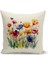 Flower/Vintage Serisi Çift Tarafı Dijital Baskılı 4'Lü Kırlent Kılıfı Seti (Cushion Cover Set) 3