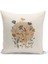Flower/Vintage Serisi Çift Tarafı Dijital Baskılı 4'Lü Kırlent Kılıfı Seti (Cushion Cover Set) 2
