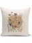 Flower/Vintage Serisi Çift Tarafı Dijital Baskılı 4'Lü Kırlent Kılıfı Seti (Cushion Cover Set) 3