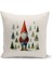 Yılbaşı Serisi Çift Tarafı Dijital Baskılı Kırlent Kılıfı (Christmas Noel Cushion Cover) 1