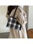 Omuz Çantası Çapraz Çanta Taşınabilir Yüksek Kaliteli Özel Nefes Alabilen Malzeme Ekose Tarzı, Siyah (Yurt Dışından) 2