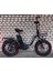 Michelin + Şerit Elektrikli Bisiklet Lastik Yazısı 8Adet Lastik Stiker E-Bike Lastik Sticker Kırmızı 3