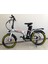 Michelin + Şerit Elektrikli Bisiklet Lastik Yazısı 8 Adet Rks E-Bike Lastik Stickeri Lastik Stiker Sarı 3