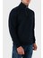 Pamuklu Regular Fit Yarım Fermuarlı Dik Yaka Sweat Erkek Sweat MW0MW36510 Dw5 4