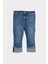 Kız Bebek Straight Fit Duble Düz Paça Cepli Jean Pantolon D1534A524AU 1