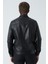 Aberdeen 5004 Slim Fit Sergio Kuzu Derisi Kaban Siyah 4