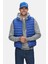 Blume Mavi Fermuarlı ve Cepli Polyester Standard Fit Erkek Yelek 1