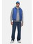 Blume Mavi Fermuarlı ve Cepli Polyester Standard Fit Erkek Yelek 4