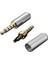 Starkpro ST-5511 Vidalı Birleşme Gri 4 Pin Stereo Konnektör 4lü Paket 2