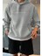 Dreamer Ön Yazı Baskılı Erkek Sweatshirt 1