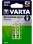 Varta Nı-Mh 1.2 Volt - 550 Mah HR03 Aaa Şarjlı 2li Ince Kalem Pil 1