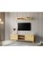 Safir Raflı Dolaplı Tv Ünitesi 180CM 1