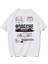 Unisex Oversize 911 Gt3 Rs T-Shirt Beyaz 1