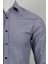 Uzun Kol Slim Fit Desenli Gömlek 2