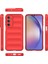 Anti-Düşen Telefon Kılıfı Samsung Galaxy M35 5g Kılıf Yumuşak Tpu Darbeye Dalı Cep Telefonu Kapağı-Kırmızı (Yurt Dışından) 5