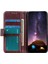 Anti-Düşen Telefon Kılıfı Için Samsung Galaxy A16 Kılıf Crazy Horse Doku Pu Deri Telefon Standı Kapak-Kahverengi (Yurt Dışından) 4