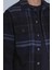 Barder Erkek Basic Gömlek Slim Fit Lacivert 3