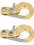 2x 1/10 Rc Metal Rö Kancası Vinç Kancası Axial SCX10 Dıy Aksesuarları Altın (Yurt Dışından) 2