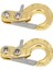 2x 1/10 Rc Metal Rö Kancası Vinç Kancası Axial SCX10 Dıy Aksesuarları Altın (Yurt Dışından) 3