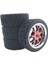 4 Kauçuk Tekerlek Wltoys 144001 124018 Model Rc Dıy Kırmızı Için Yükseltme (Yurt Dışından) 4