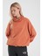 Kadın Norah Karamel Yakası Detaylı Regular Fit Sweatshirt 2