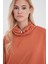 Kadın Norah Karamel Yakası Detaylı Regular Fit Sweatshirt 3