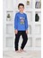 Way Too Cool Erkek Çocuk Pijama takımı - Mavi 4