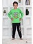 Way Too Cool Erkek Çocuk Pijama takımı - Yeşil 1
