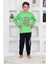 Way Too Cool Erkek Çocuk Pijama takımı - Yeşil 3