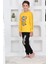 Way Too Cool Erkek Çocuk Pijama takımı - Sarı 4