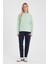 Kadın Rhona Ada Çayı Bisiklet Yaka Regular Fit 3 Iplik Sweatshirt 3