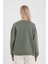 Kadın Holiday Haki Baskılı Sweatshirt 4