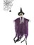 Halloween Dekoratif Şapkalı Iskelet 100CM AST6781 4