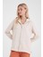 Kadın Gwen Taş Yanı Yırtmaçlı Fermuarlı Sweatshirt 2