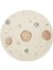 Pıccolo Pcl 02 Cream Multy Yuvarlak Pastel Renkli Hav Ve Toz Vermeyen Çocuk Halısı 1