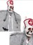 Halloween Kuru Kafa Hemşire İskelet Hayalet Asılabilir Parti Dekoru 140CM AST6749 3