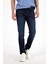 Erkek Edward Blue Black Slim Straight Jean Pantolon 3