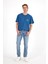 Erkek Daniel Med Blue Straight Fit Jean Pantolon 2