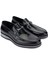 Erkek Hakiki Deri Siyah Açma Loafer Ayakkabı 183 30351 Erk Ayk Y24 Sıyah Acma 2