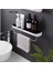 Duvara Yapışkanlı Banyo ve Mutfak Düzenleme Rafı Havlu Askılıklı 4