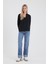 Kadın Marrakesh Dark Blue Straight Fit Jean Pantolon 1