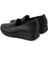 Kailey Siyah Kadın Aerocomfort Deri Günlük Ayakkabı 4