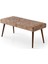 Mutfak Bank Bench Oturma Markiz 110CM Kahve Kumaş 1