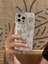 iPhone 15 Pro Uyumlu Gümüş Kristal Taşlı Yıldızlı Şeffaf Kılıf 3