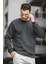 Gomez Fitted Üç Iplik Şardonlu Pamuklu Bisiklet Yaka Sweatshirt 3