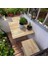 Ahşap Katlanır Masa Takım Balkon Piknik Kamp 1