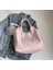 Omuz Çantası Çapraz Çanta Taşınabilir Yüksek Kaliteli Tuval Malzemesi Büyük Kapasite, Pembe (Yurt Dışından) 1