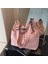 Omuz Çantası Çapraz Çanta Taşınabilir Yüksek Kaliteli Rahat Tuval Malzemesi Popüler Stil, Pembe (Yurt Dışından) 1