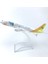 Philippine West Airlines 16CM Alaşım Uçak Modeli (Yurt Dışından) 3