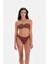 3016BK Straplez Kaplı Bikini - Siyah Kırmızı 1